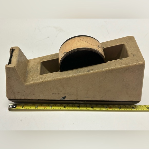 Vintage SCOTCH 3M C-25 Tape Dispenser‎ Model 28000 Heavy-Duty Made in USA - Picture 6 of 12